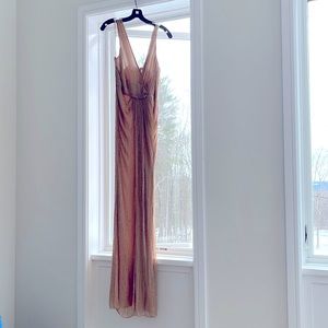 Parker Gown. Brand new never worn beaded gown.  Size 8, still has tags on it!